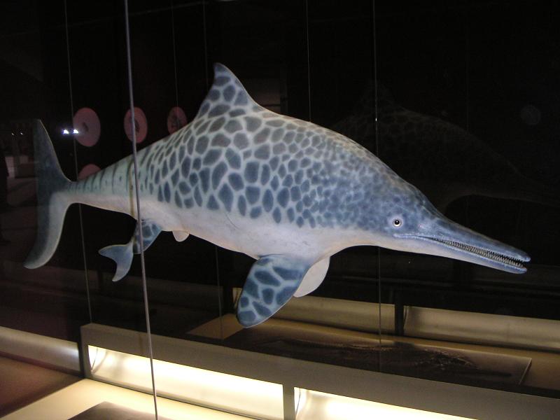 Gebärender Ichthyosaurus
