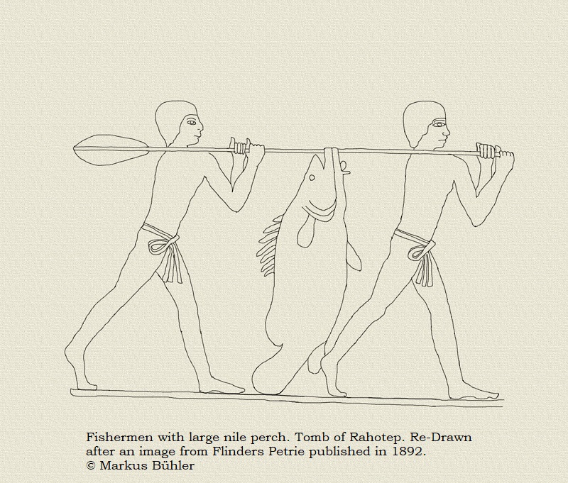 I've seen Ancient Egyptian fishing hooks in a museum, and they were quite  large, probably the size of a human palm. What were the Egyptians fishing  for with those? - Quora